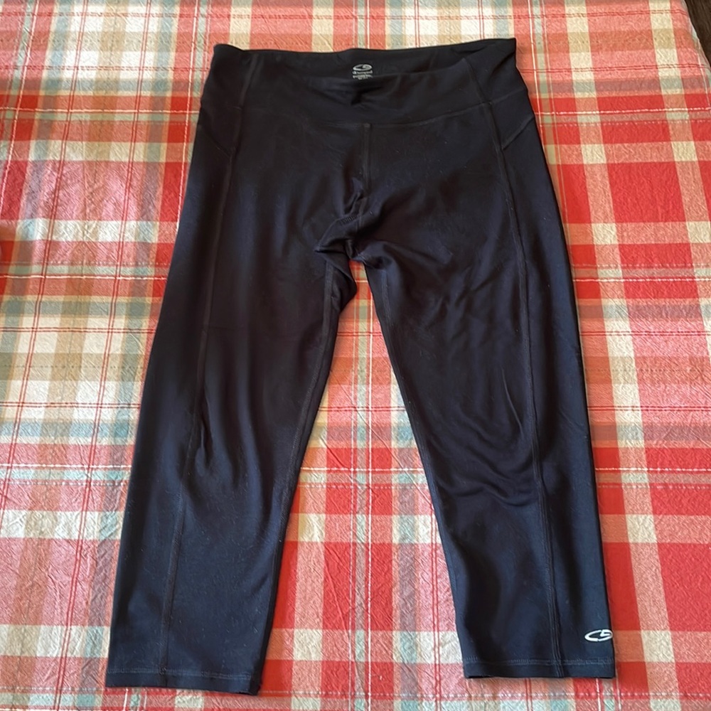 C9 Duo Dry Ladies Black Capris.